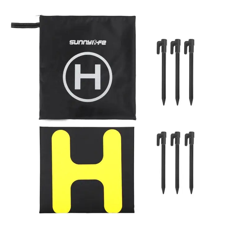 Sunnylife TJP10 110cm Hexagonal Double-Sided Folding With Ground Spikes Drone Universal Apron - Action King