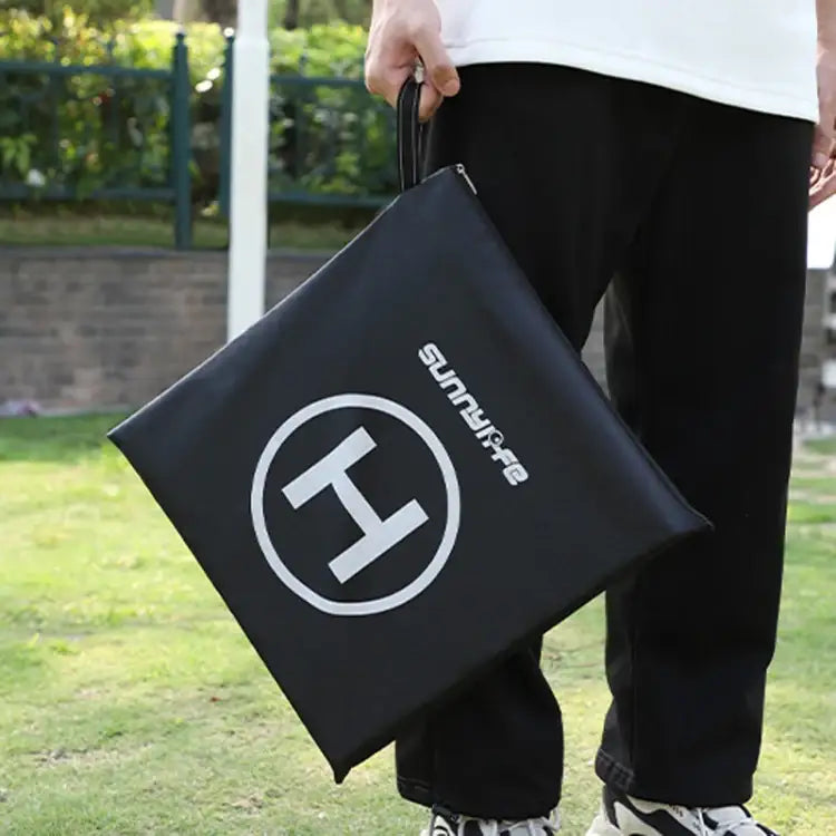 Sunnylife TJP10 110cm Hexagonal Double-Sided Folding With Ground Spikes Drone Universal Apron - Action King