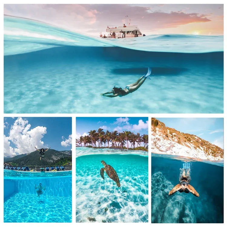 TELESIN 30M Vattentätt Kamerahus för GoPro Hero11 Black / HERO10 Black / HERO9 Black - Action King