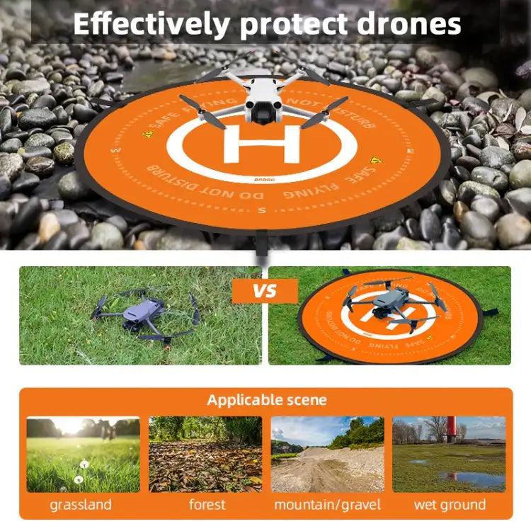 Skyddande landningsplatta för DJI Mavic Mini 3 Pro/Avata, hopfällbar och vattentät.