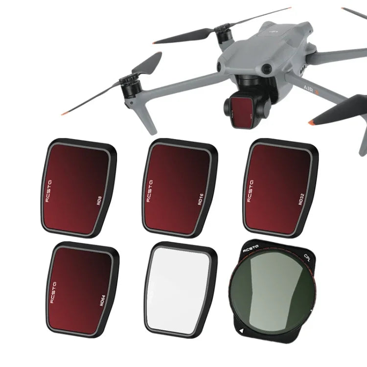 For DJI Air 3 RCSTQ Multi-Layer Coating Waterproof Filter - Action King