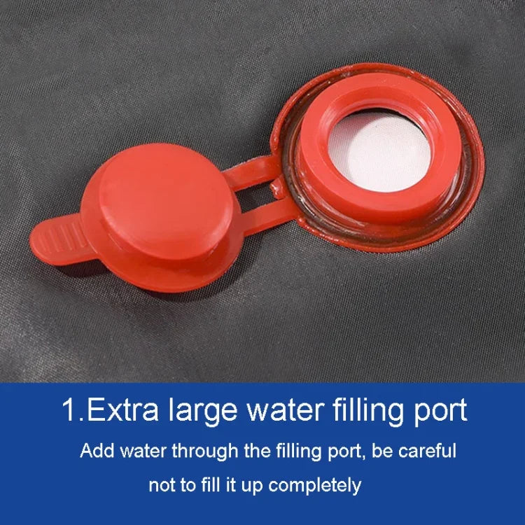 Portabel soluppvärmd duschpåse 20/25L - Action King