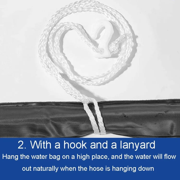 Portabel soluppvärmd duschpåse 20/25L - Action King