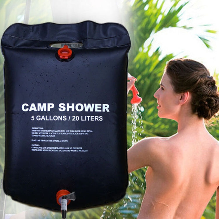 Portable Solar Shower 20L for Outdoor Use