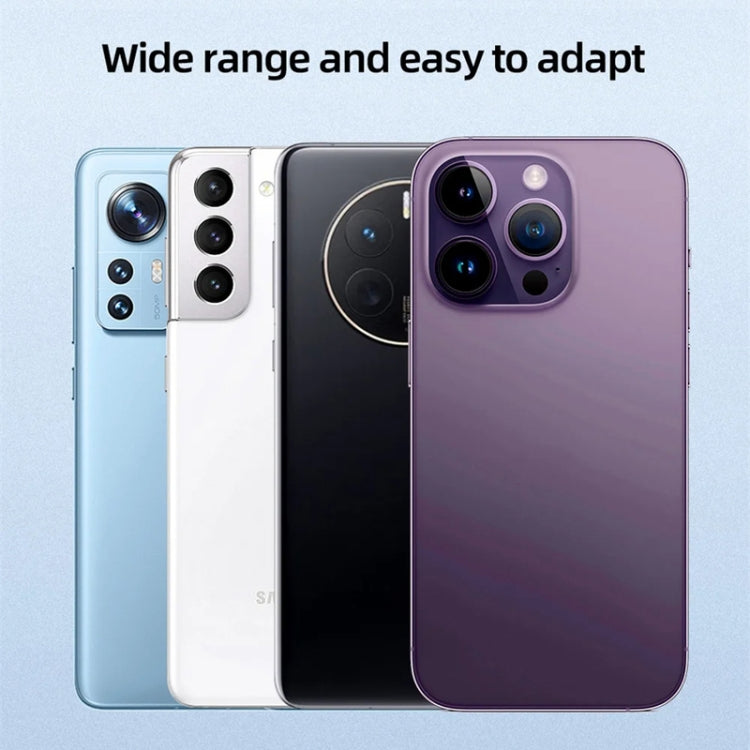 Magnetisk telefonholder med 1/4 tomme hul til stativ Magic Arm, med 1/4 tomme hul