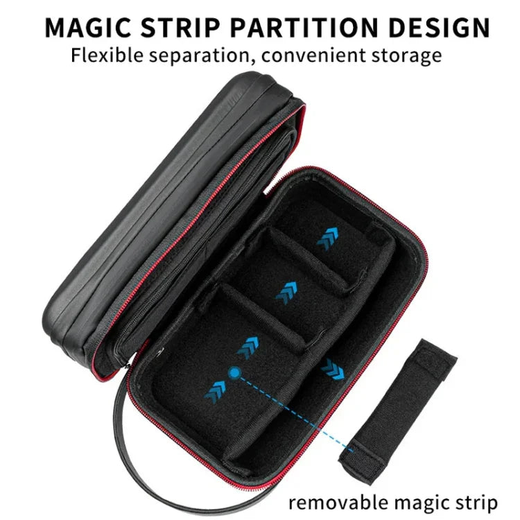 TELESIN Expanderbar kameraväska – Universal för Kamera / Mobil / Tillbehör - Action King