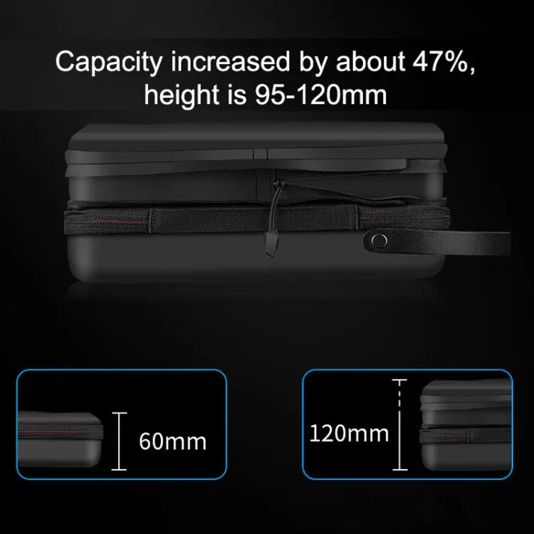 TELESIN Expanderbar kameraväska – Universal för Kamera / Mobil / Tillbehör - Action King