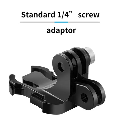 TELESIN GP-MTB-T02-BK Sports Camera Double Head J-Buckle Backpack Quick Release Conversion Accessory - Action King