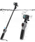 Telesin Selfiepinne Vattentät - 250-850mm med Fjärr till GoPro Hero13/12/11/Mini/10/9/8 Black / Max - Action King