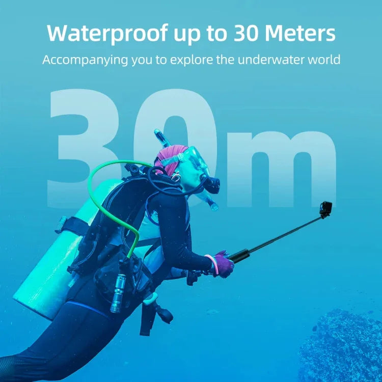 Telesin Flytande Selfiepinne Tripod 220 - 610mm med fäste för GoPro - Action King