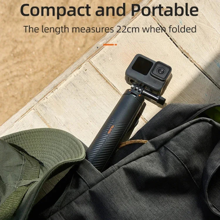 Telesin Flytande Selfiepinne Tripod 220 - 610mm med fäste för GoPro - Action King