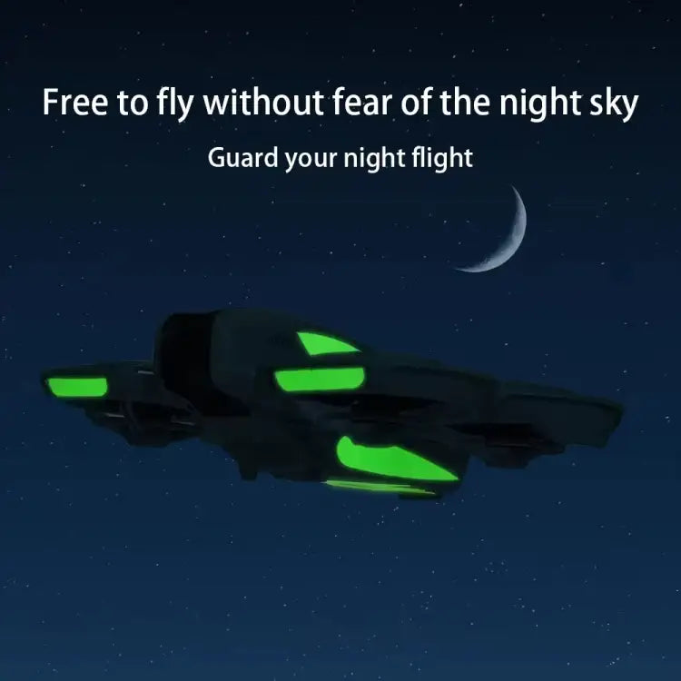 For DJI Neo RCSTQ Gradient Luminous Stickers - Action King