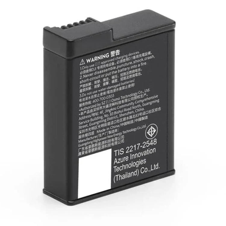Original Extreme Battery Plus 1950 mAh till DJI Osmo Action 5 Pro / 4 / 3