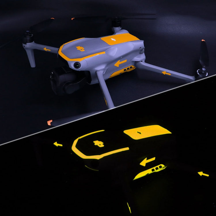 DJI Air 3/3S Lysande Dekaler för Säker Nattflygning