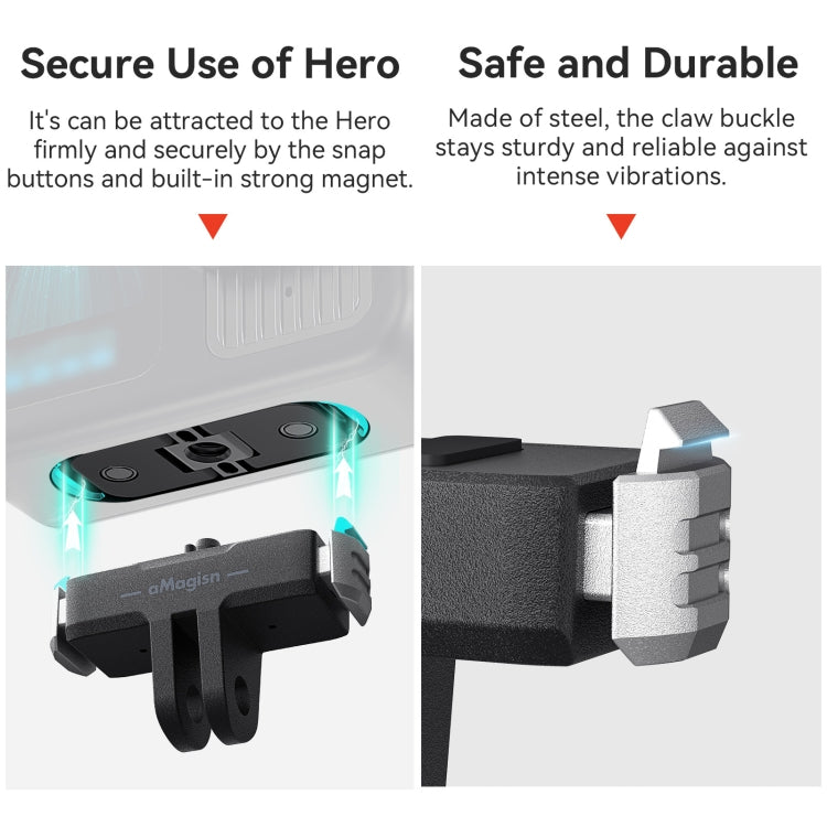 GoPro Hero 13 Magnetfäste med Snabbkoppling