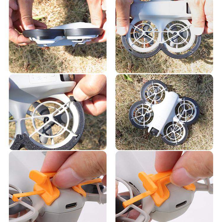 Skyddspaket för DJI Neo CQT Impact: robust skydd mot stötar och repor.