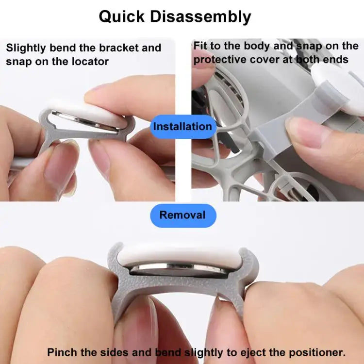 For DJI Neo CQT Mounting Locator Bracket Anti Loss Tracker Fixed Frame - Action King