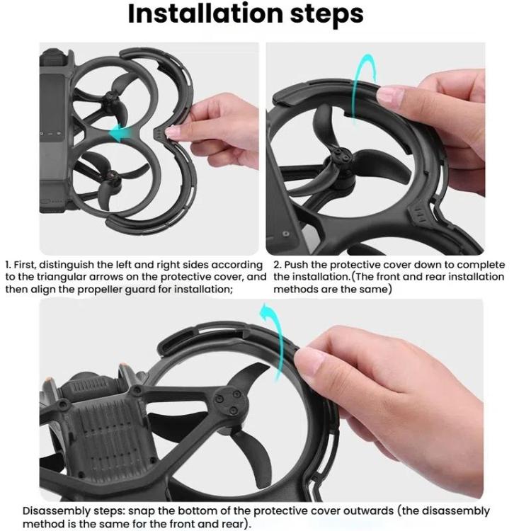 Avata 2 Propellerskydd för Säker Flygning