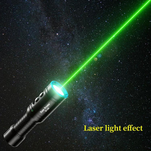 Sea Frogs SF-L03 – Vattentät Dykficklampa för Professionell Användning (1000 lm)