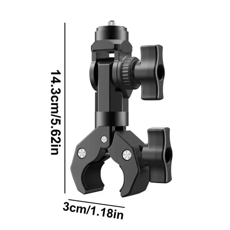Camera Clip Motorcycle Bicycle Handlebar Crab Clamp For Sports Camera - Action King