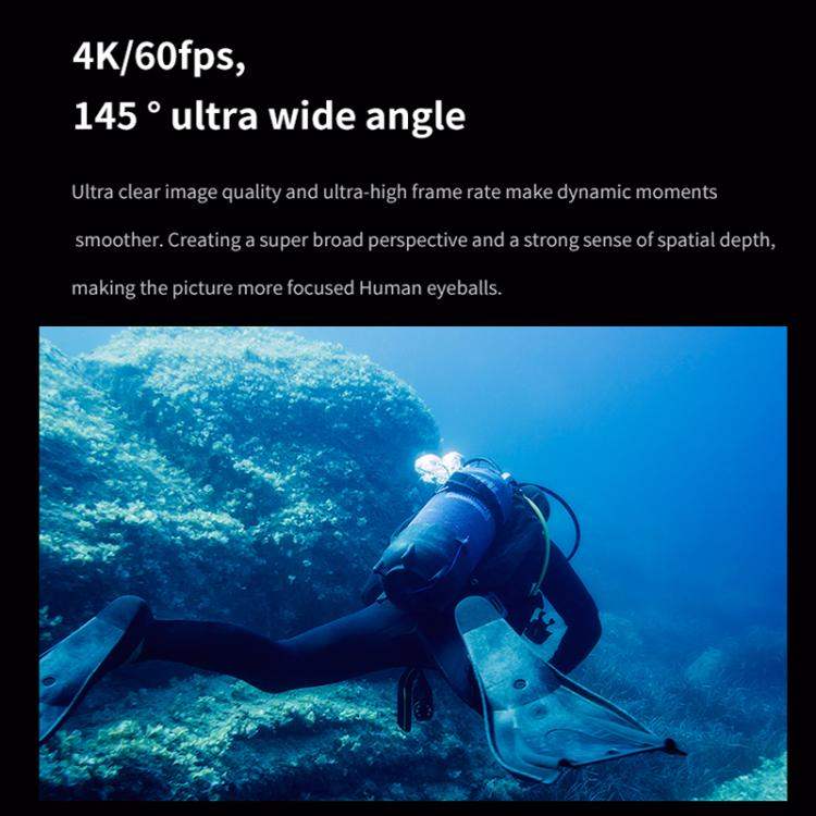 VIRAN V10 Actionkamera med 5K och Anti-Shake