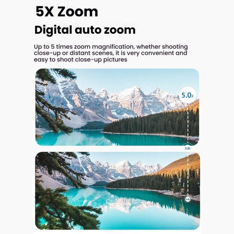 VIRAN V11 – 5K-actionkamera med dubbla skärmar, sexaxlig bildstabilisering och IP68-vattentäthet