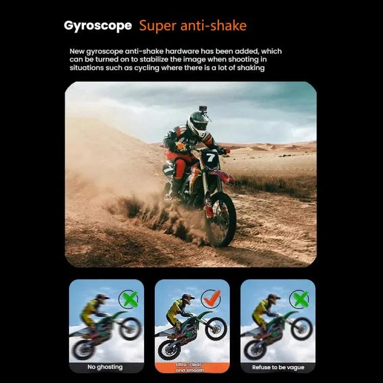 VIRAN V11 – 5K-actionkamera med dubbla skärmar, sexaxlig bildstabilisering och IP68-vattentäthet