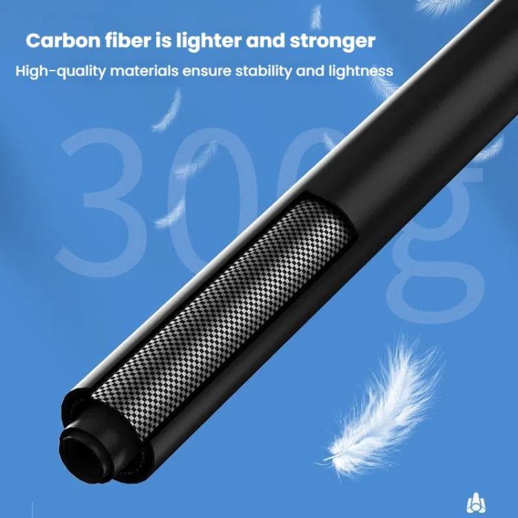 TELESIN Gen 2 2.7m Carbon Fiber Selfie Stick Sports Camera Extension Rod For GoPro HERO13 Black / Insta360 - Action King