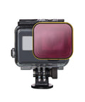For GoPro 5/6 PGYTECH Deep Diving Snorkeling Filter Waterproof Case - Action King