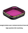 For GoPro 5/6 PGYTECH Deep Diving Snorkeling Filter Waterproof Case - Action King