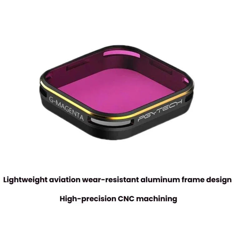 For GoPro 5/6 PGYTECH Deep Diving Snorkeling Filter Waterproof Case - Action King