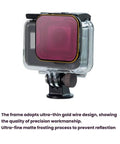 For GoPro 5/6 PGYTECH Deep Diving Snorkeling Filter Waterproof Case - Action King