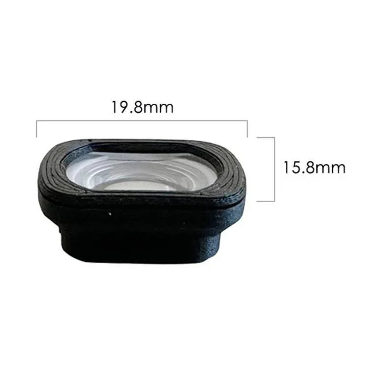 For DJI Flip RCSTQ 24mm100 Degree Wide Angle Filter Aluminum Alloy Frame Ultra Wide Angle - Action King