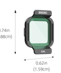 For DJI Flip BRDRC Lens Filters Protective Lens Accessories - Action King