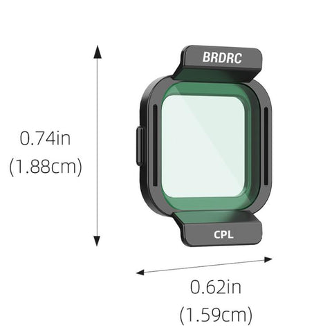 For DJI Flip BRDRC Lens Filters Protective Lens Accessories - Action King