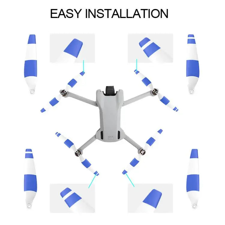 DJI Mini 3 Propellrar Set med Lågbrusiga Blad