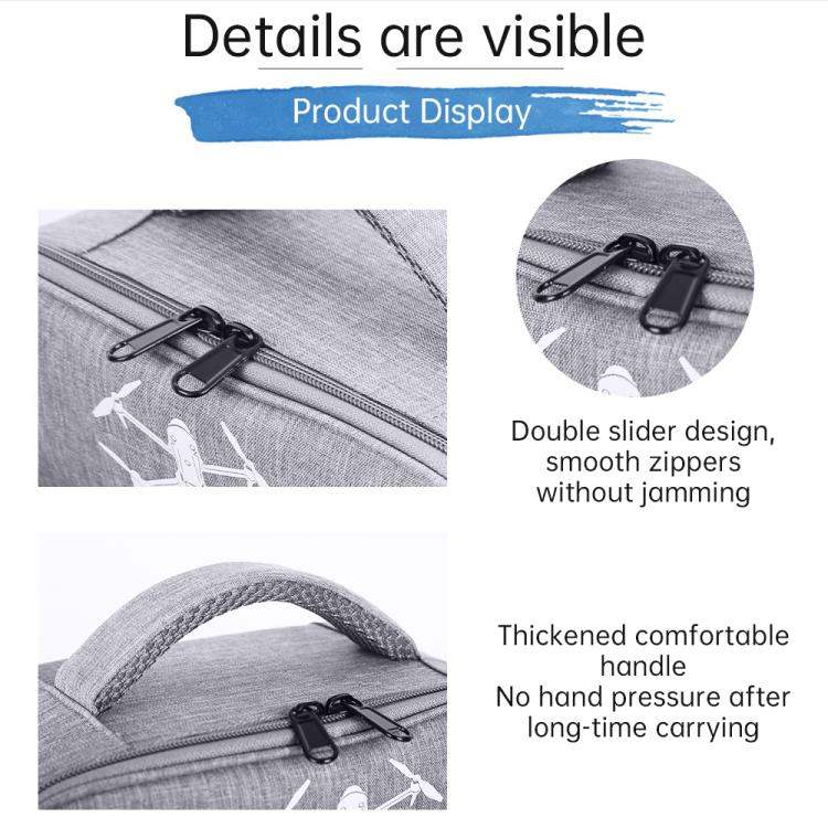 For DJI Mavic 4 Pro / RC 2 Backpack Shoulder Bag EVA Carrying Case - Action King