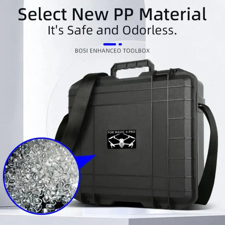 For DJI Mavic 4 Pro Fly More Combo RC 2 Explosion-Proof Box EVA Shockproof Storage Case With Shoulder Strap - Action King