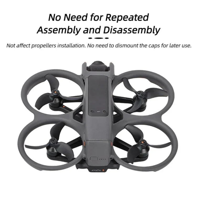 For DJI Avata 2 Sunnylife AT2-MD787 Motor Anti-dust Cover Aluminum Alloy Motor Protection Cover - Action King