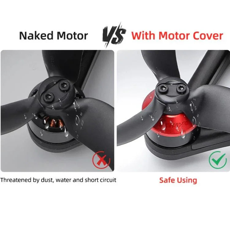 For DJI Avata 2 Sunnylife AT2-MD787 Motor Anti-dust Cover Aluminum Alloy Motor Protection Cover - Action King