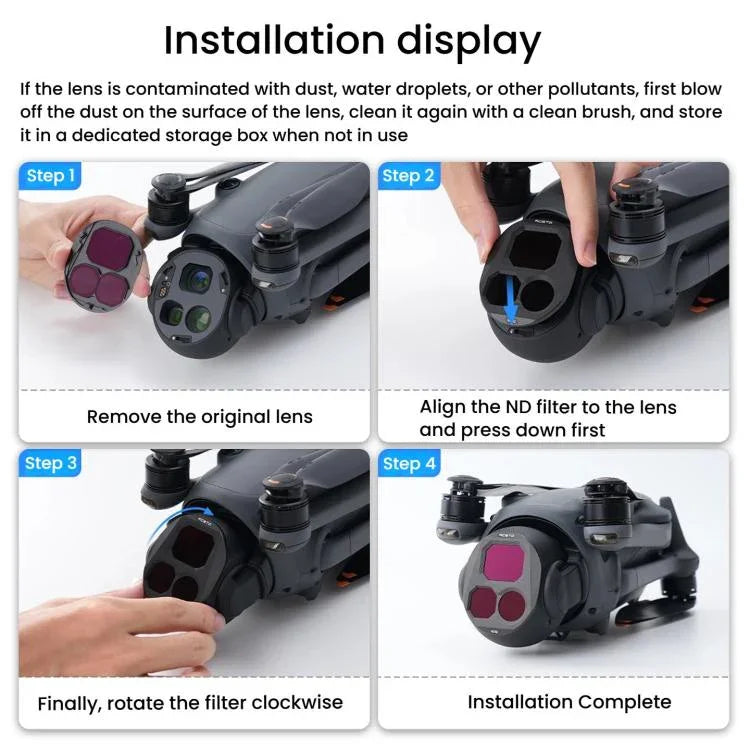 For DJI Mavic 4 Pro RCSTQ Lens Filter - Action King