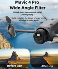 For DJI Mavic 4 Pro JSR Wide Angle Lens Aerial Lens Accessories - Action King