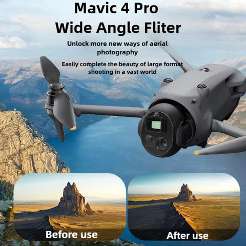 For DJI Mavic 4 Pro JSR Wide Angle Lens Aerial Lens Accessories - Action King