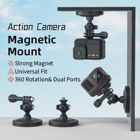 Magnetfäste med 360 graders kulled - Action King