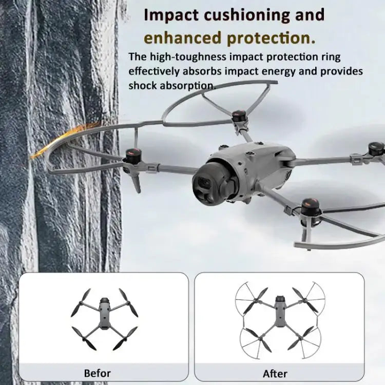 For DJI Mavic 4 Pro BRDRC Propeller Guard Anti-Collision Protection Frame - Action King