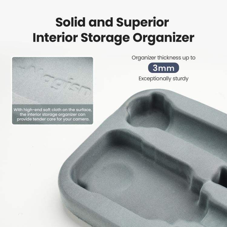 Förvaringsväska för DJI Osmo 360 aMagisn Mid-Size – skyddar din kamera och tillbehör effektivt.