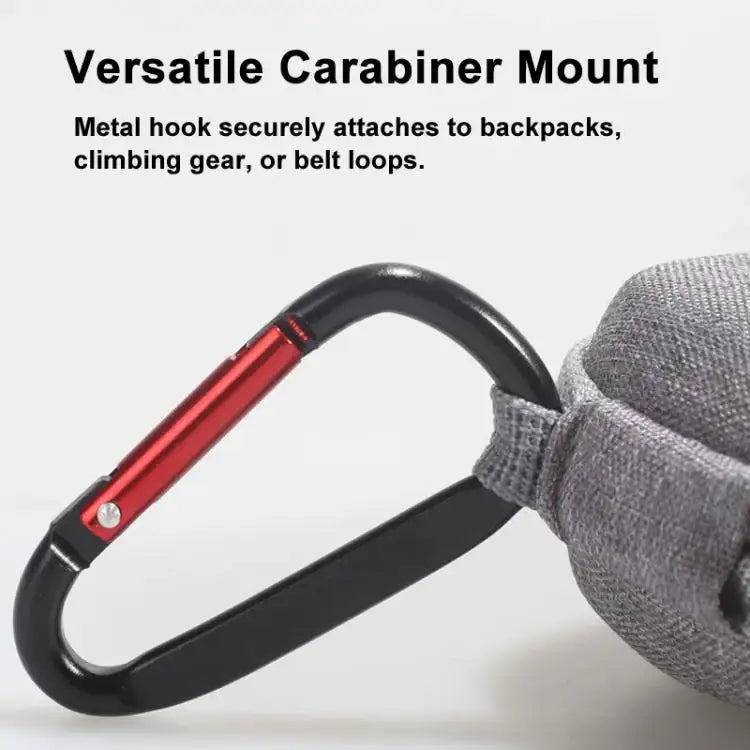 For Insta360 GO Ultra Carrying Case Shockproof EVA Portable Travel Storage Bag With Carabiner Clip - Action King