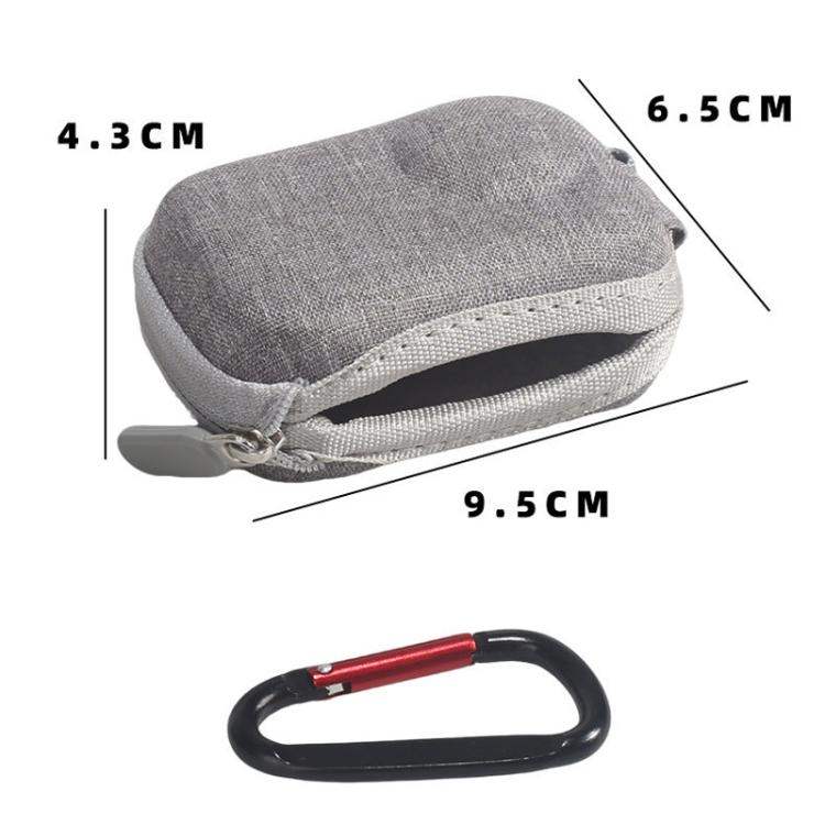 For Insta360 GO Ultra Carrying Case Shockproof EVA Portable Travel Storage Bag With Carabiner Clip - Action King