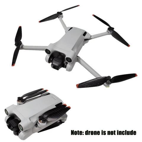 Propeller till DJI Mini 4 Pro / Mini 3 Pro – ersätter 6030F – Low Noise – Svart – 4-Pack – Kolfiber