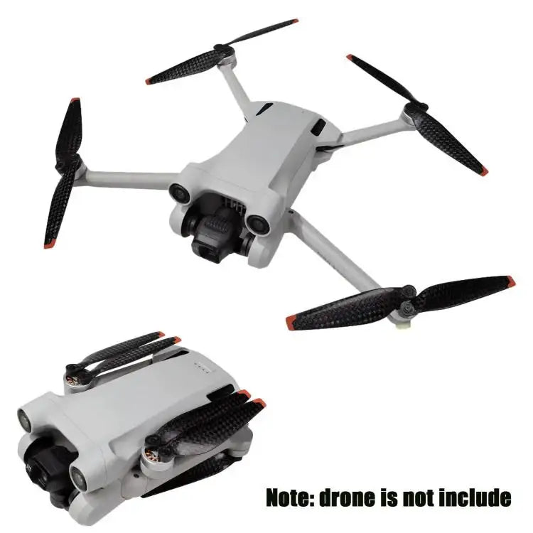 DJI Mini 3 Pro/4 Pro 6030F Carbon Fiber Noise-reducing Propellerar